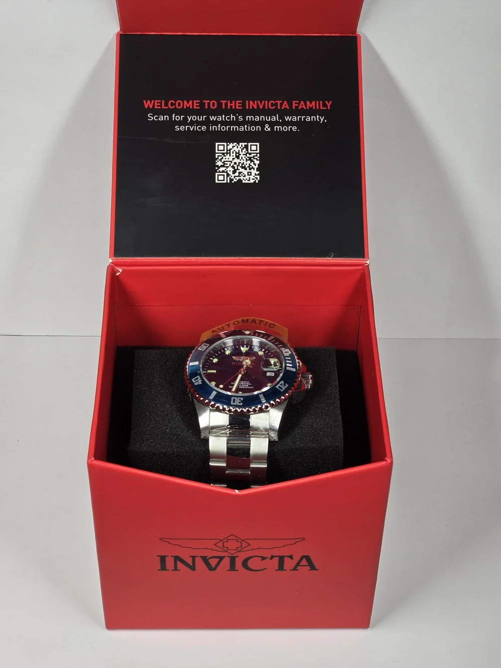 Invicta Pro Diver Harbornova Automatic Men's Watch - 44mm. Blue, Silver (36972)